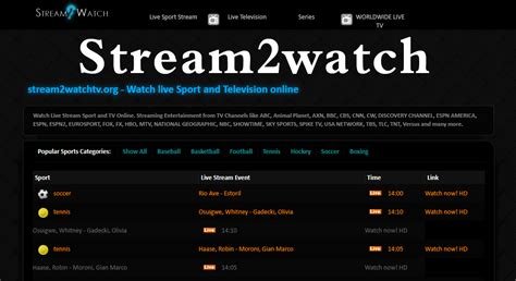 Top <strong>Stream2Watch</strong> Alternatives to Watch Live FootBall. . Stream2watch proxy
